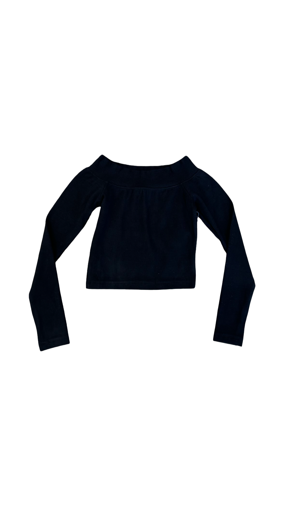 Girls Off Shoulder Knit Top