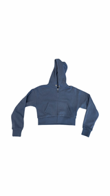 Girls Dylan Zip Crop Hoodie