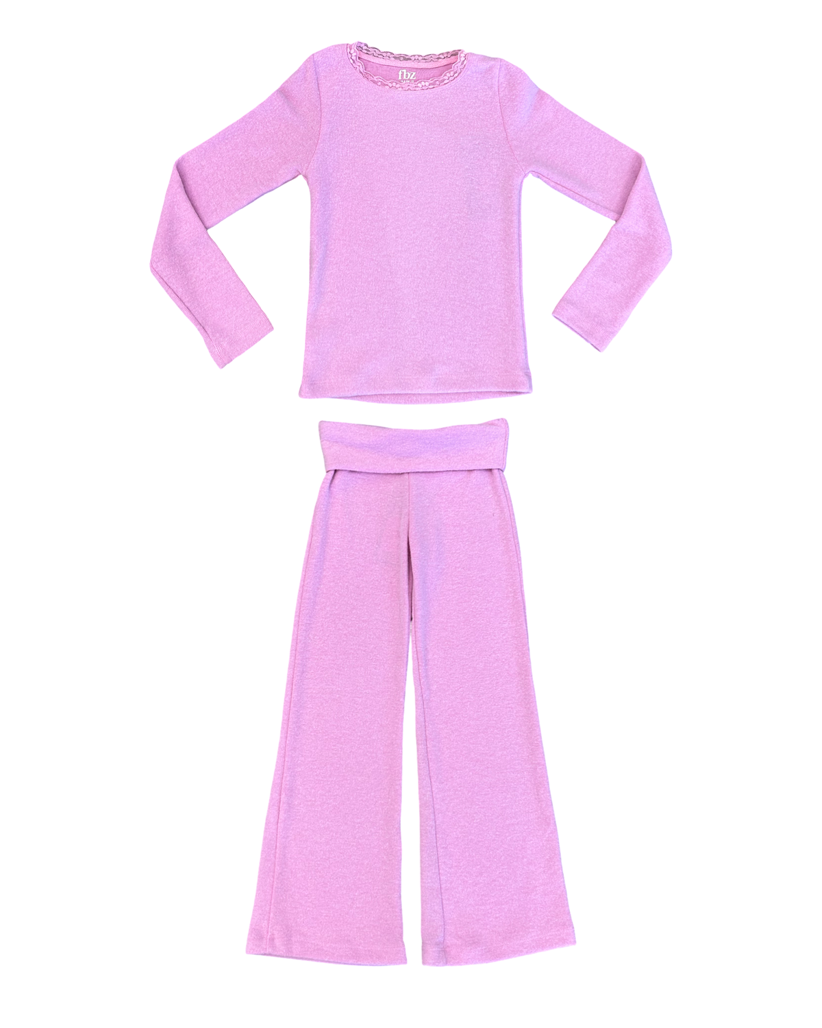 Girls Hacci Long Sleeve Tee