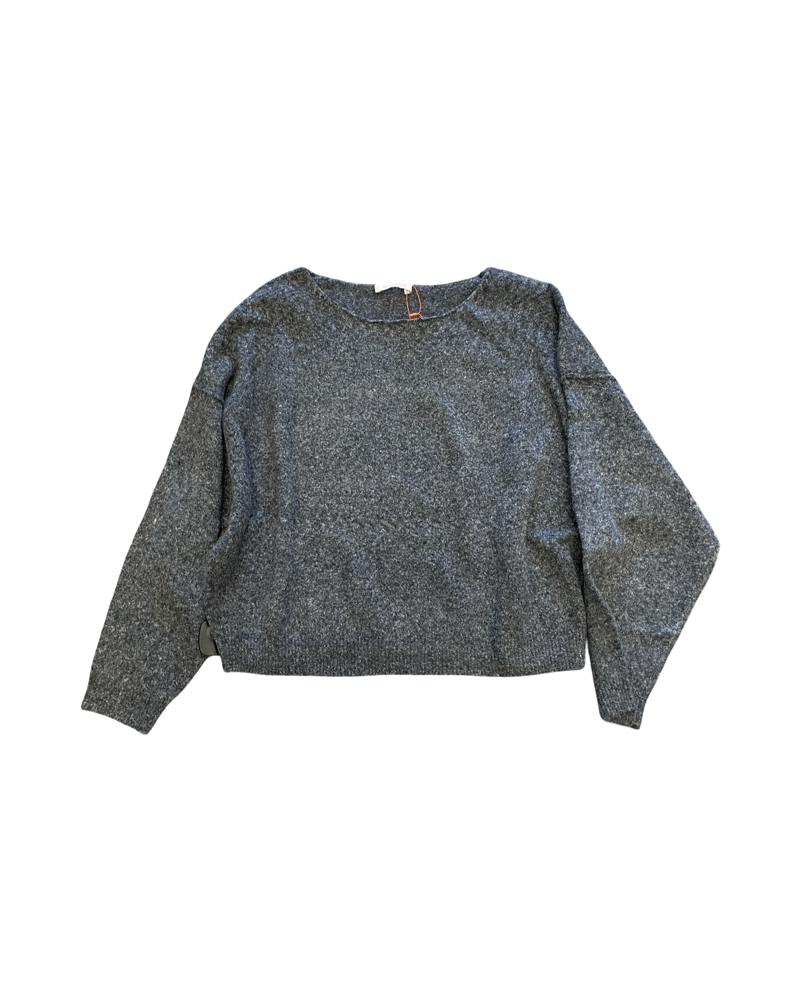 Melange Boxy Pullover Sweater