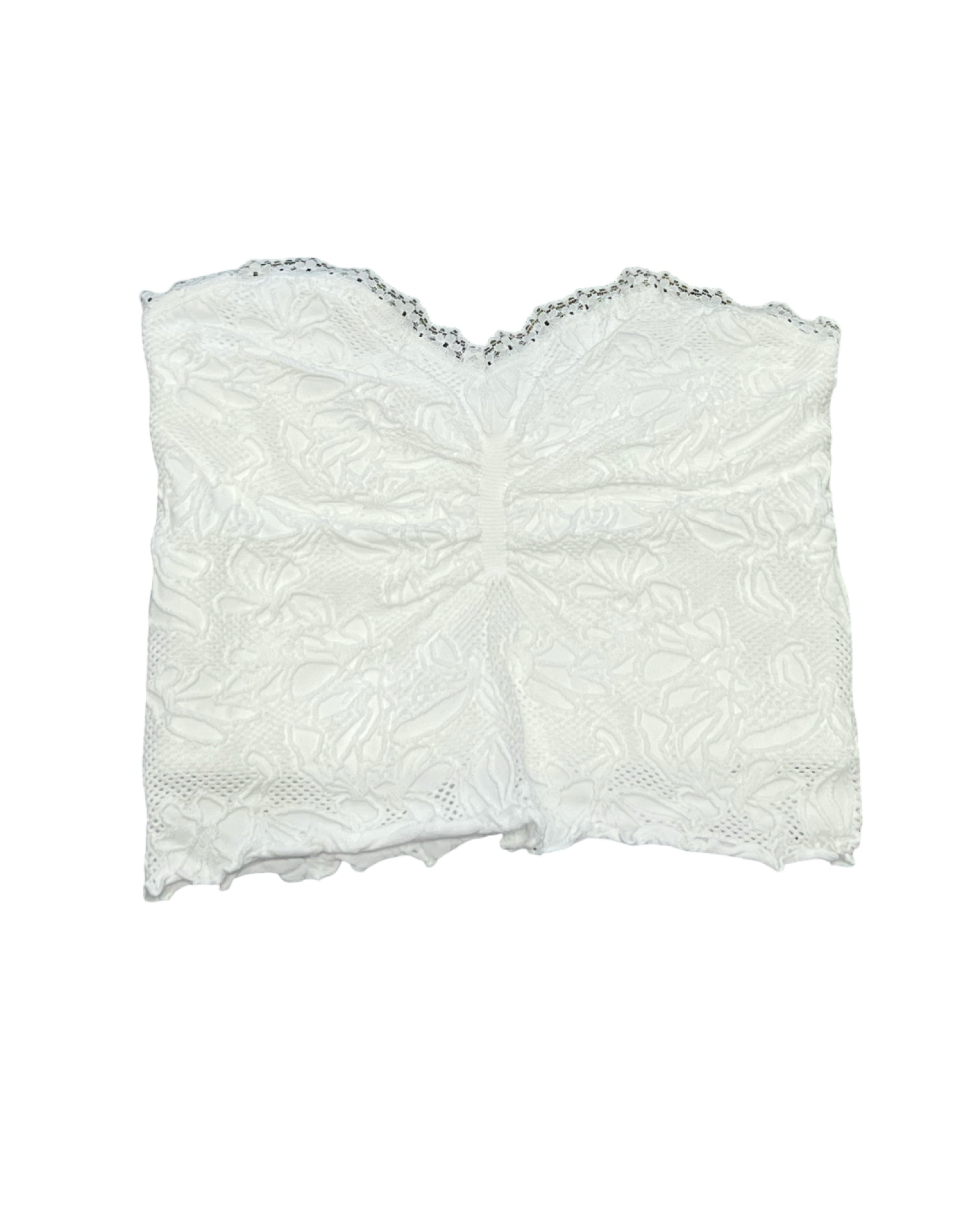 Girls Textured Seamless Tube Top