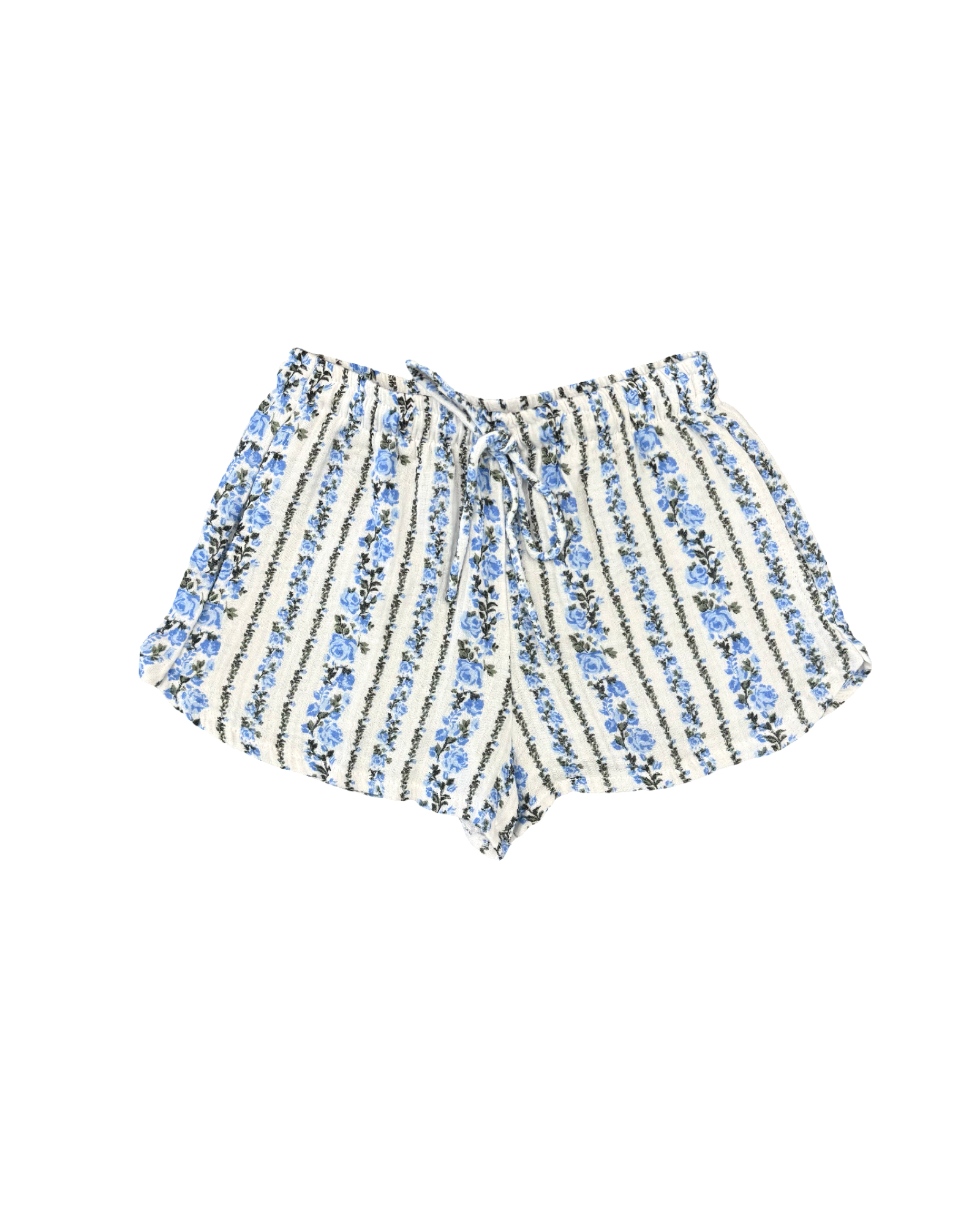 Girls Demure Floral Gauze Shorts