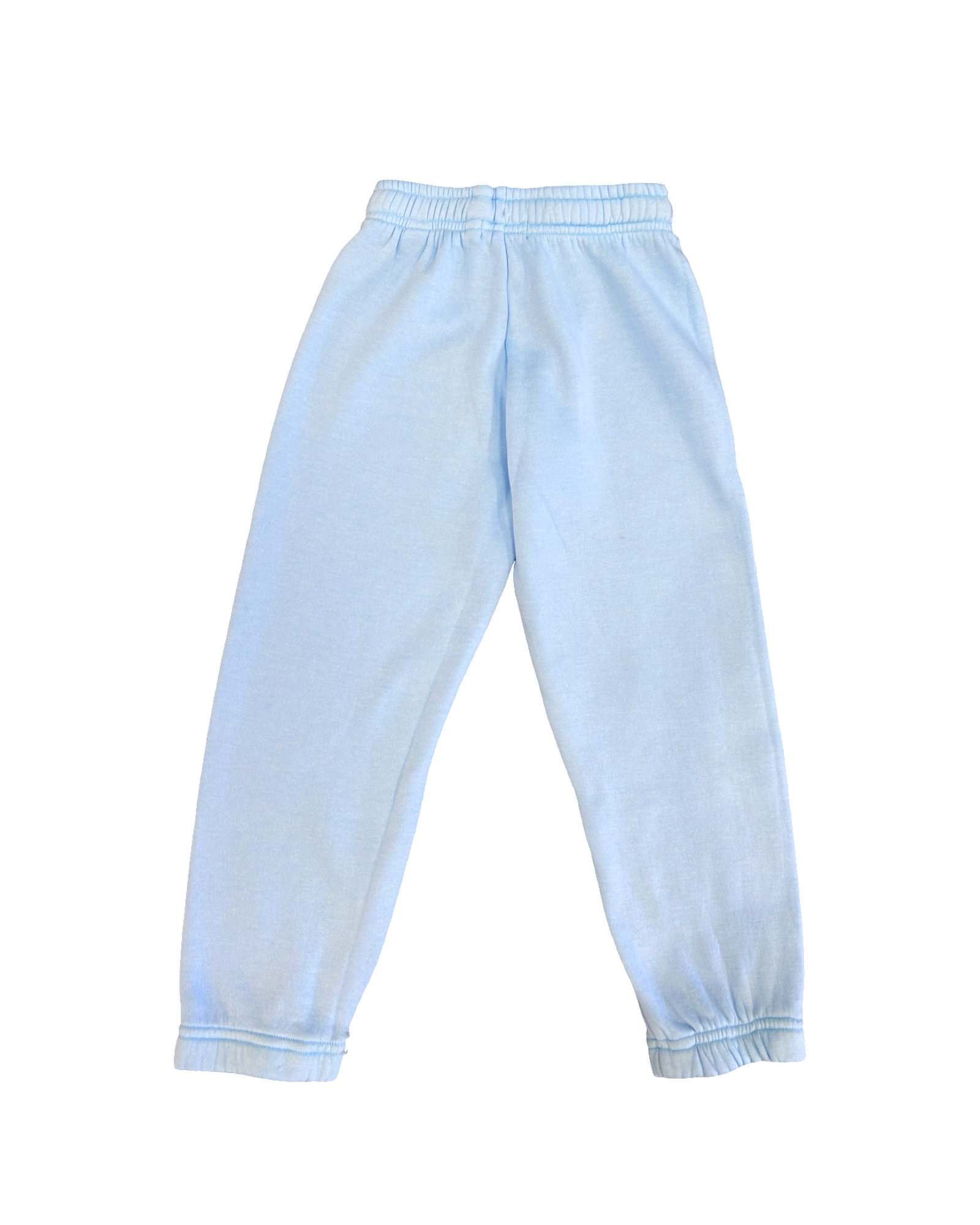 Girls Powder Blue Jogger Sweatpants
