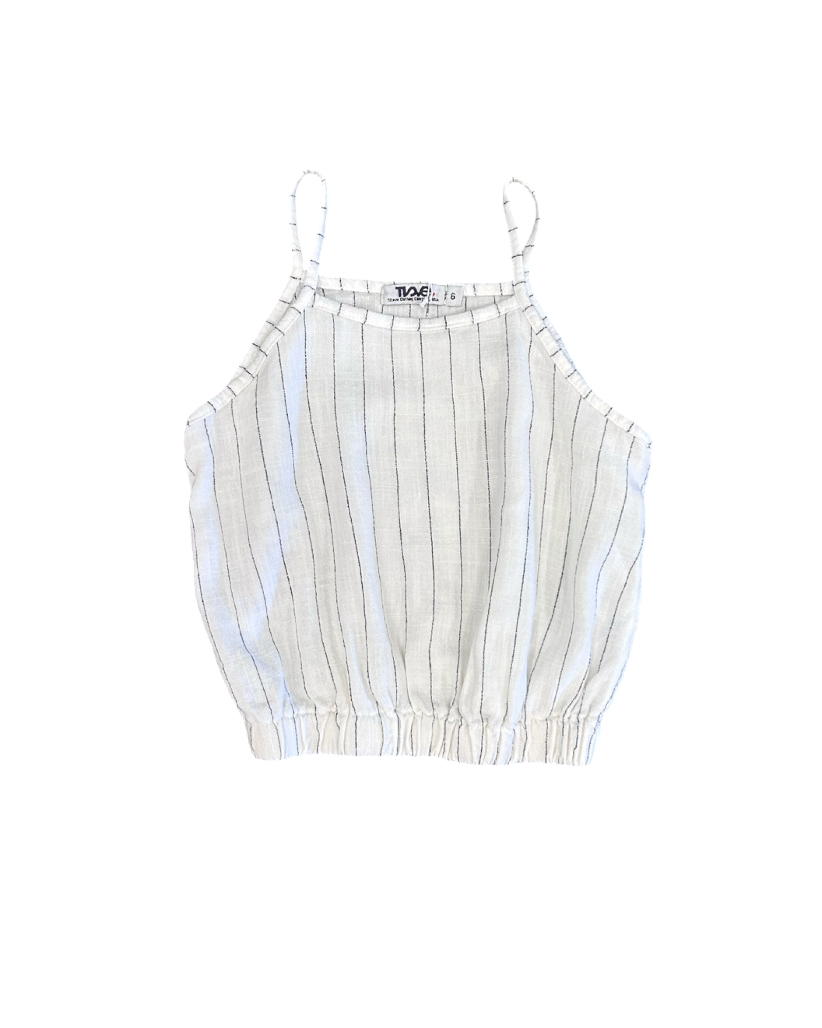 Girls Elastic Waist Cami Tank