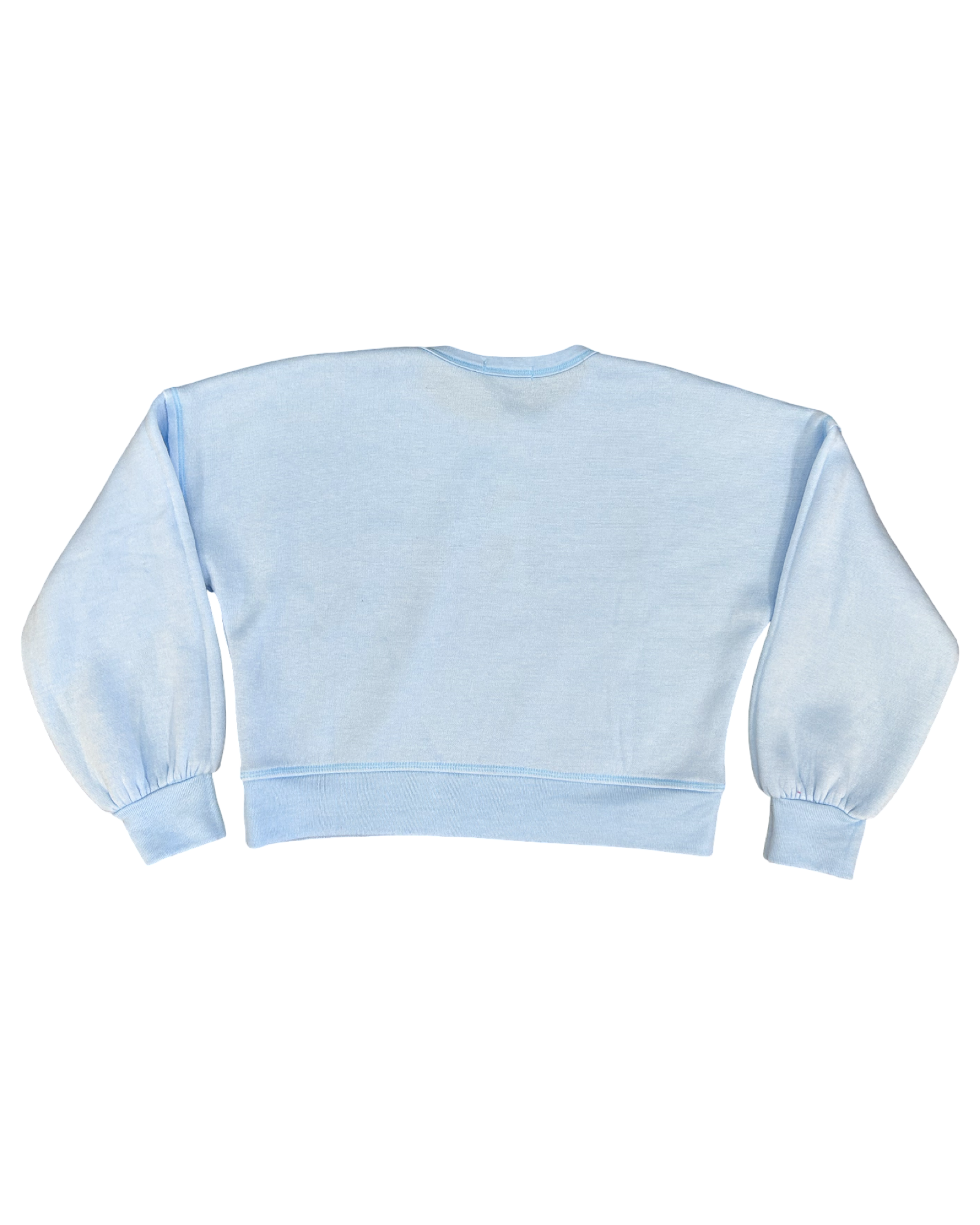 Girls Powder Blue Love Pullover