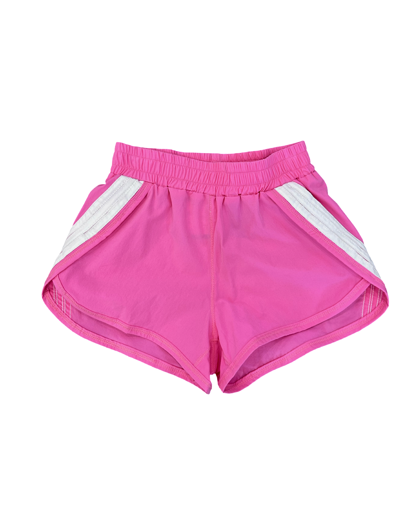 Girls Pink Athletic Shorts