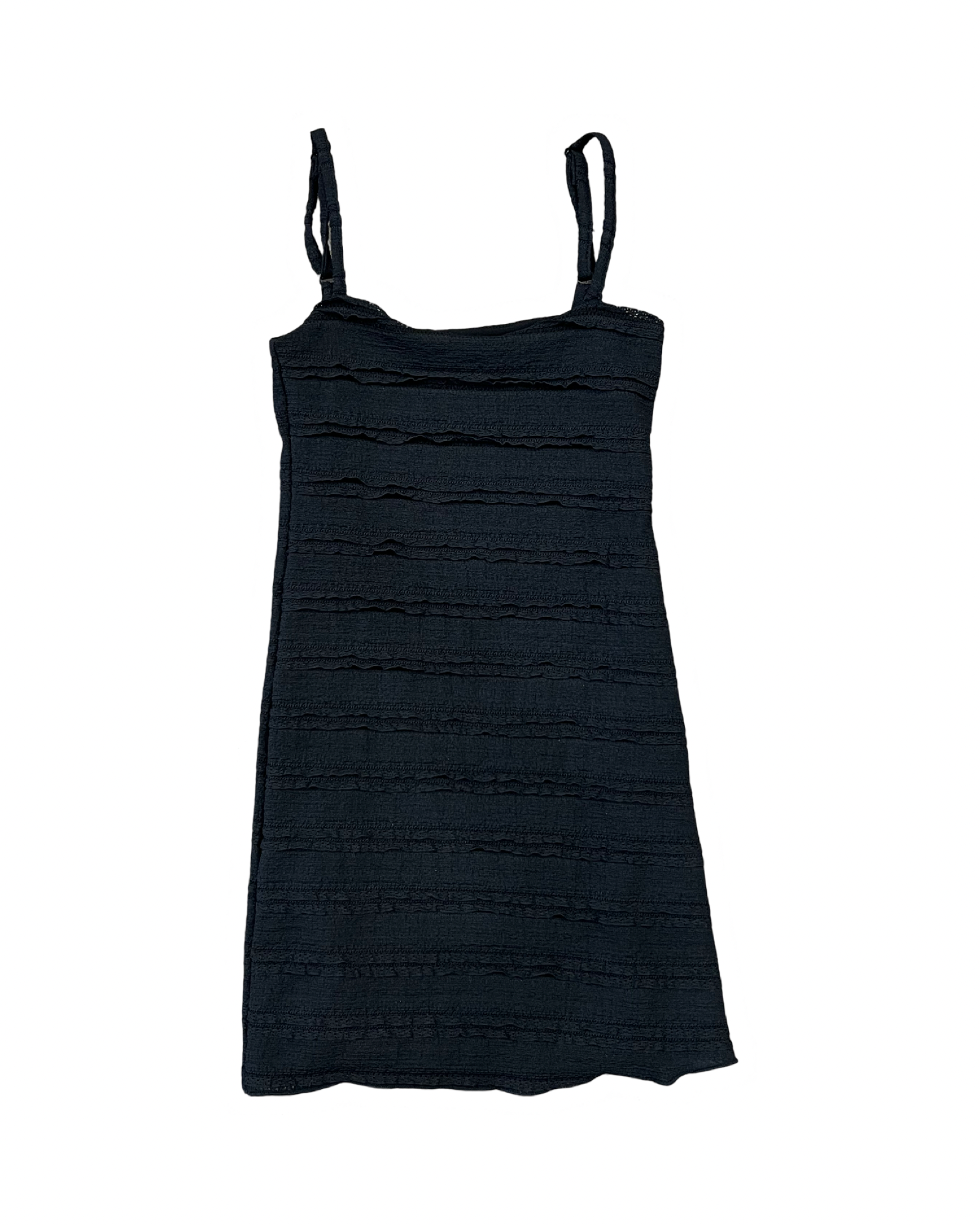 Textured Fitted Fortune Dress