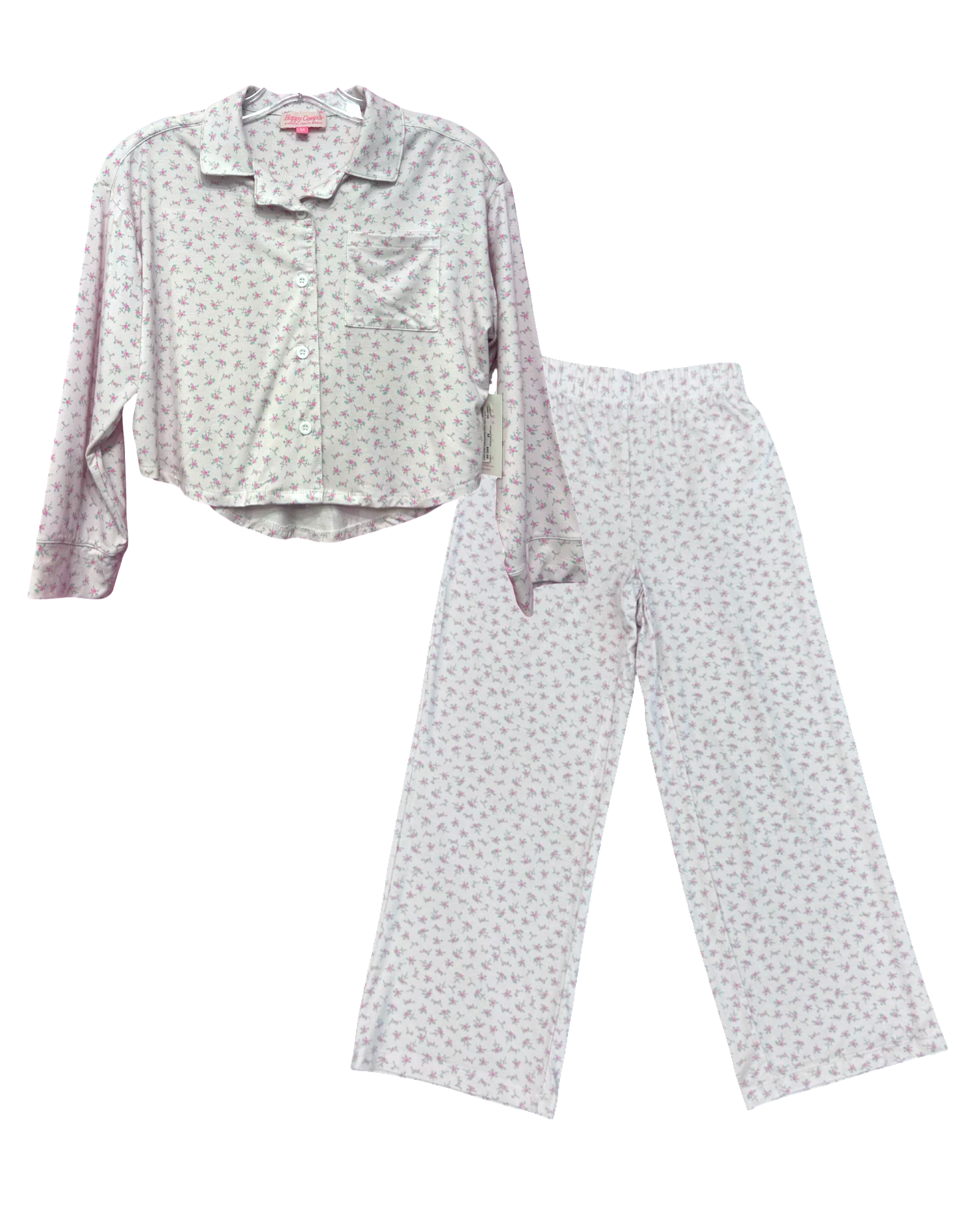 Girls Floral Lounge Set