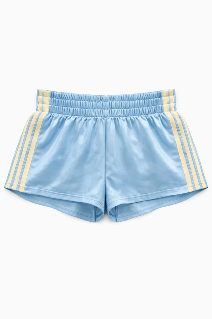 Girls Blue and Yellow Jordyn Shorts