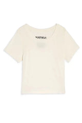 Girls Livi Ribbed Tee