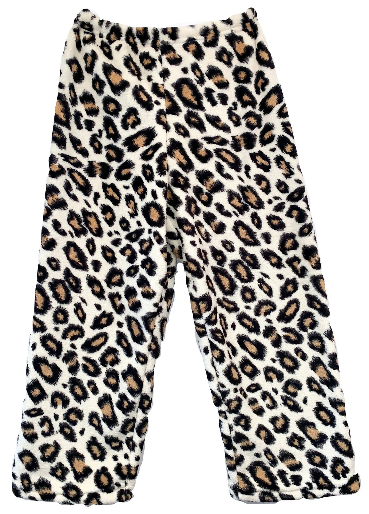 Girls Printed Fuzzy Pants