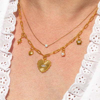 Starry Heart Necklace