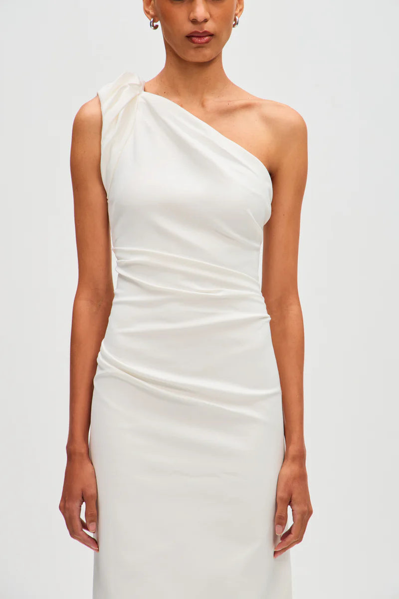 Aubree One Shoulder Midi Dress