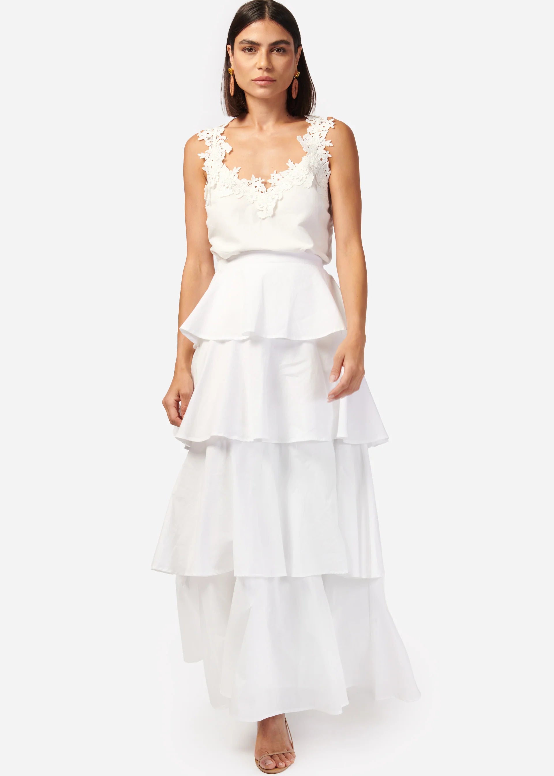 Terra Cotton Poplin Skirt