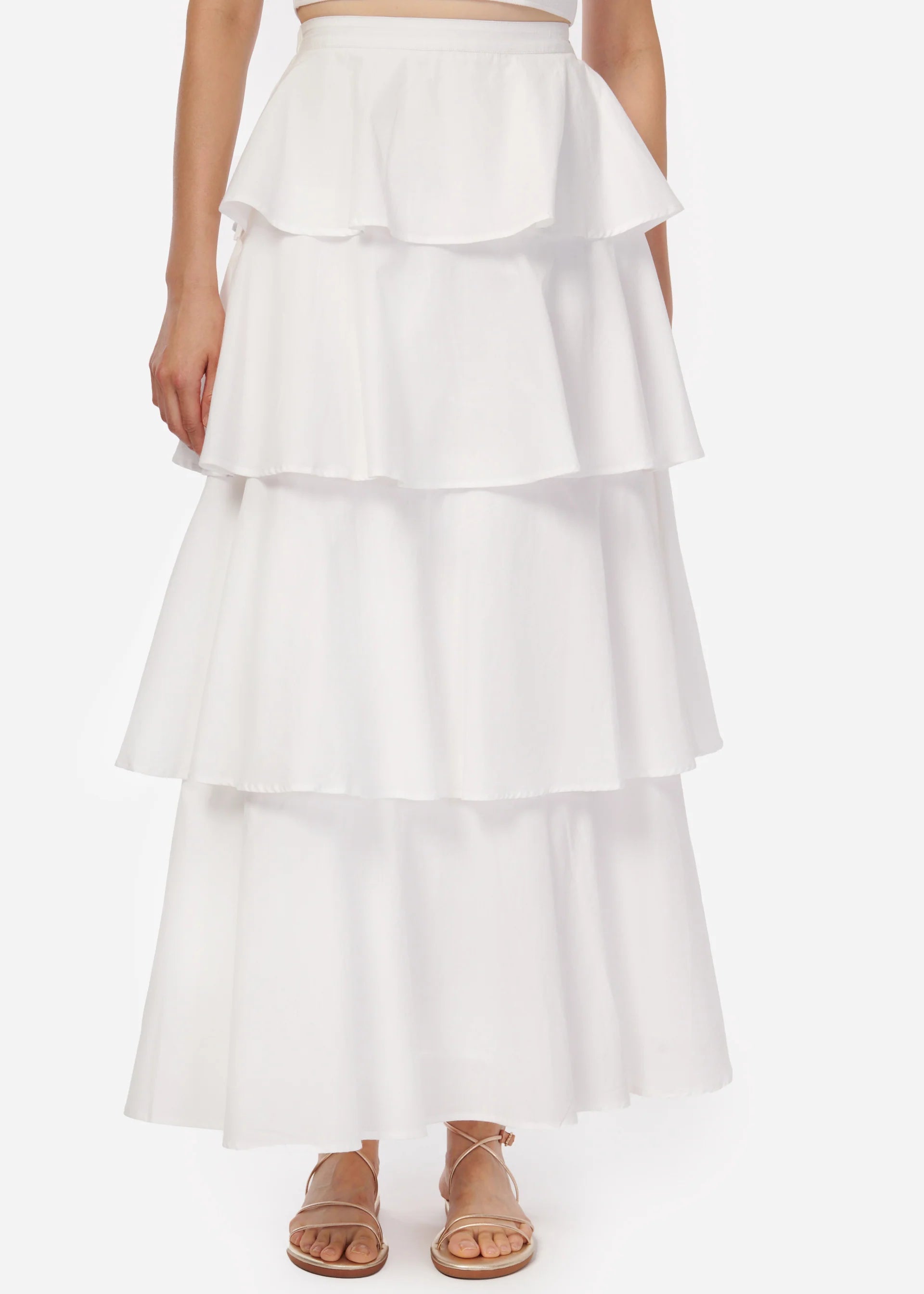 Terra Cotton Poplin Skirt