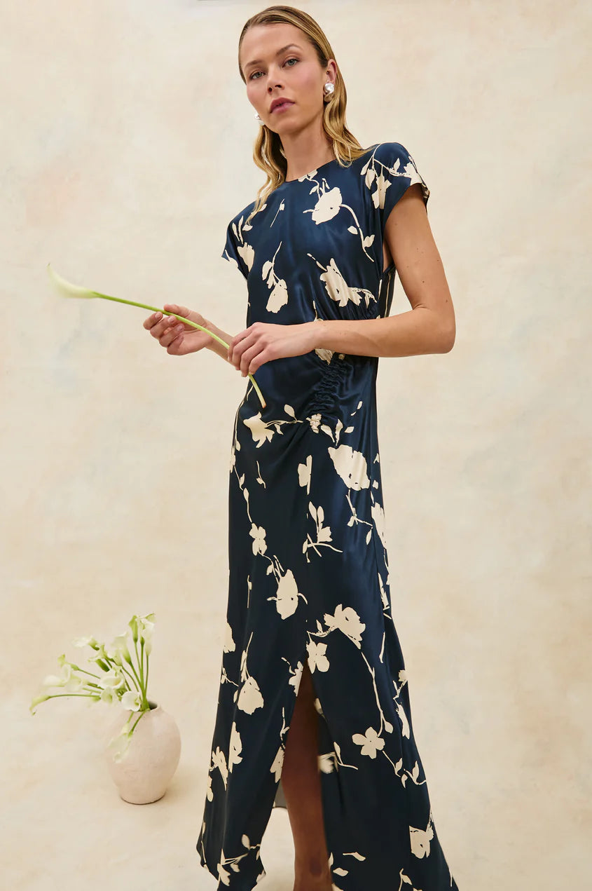 Serenity Dress - Midnight Roses