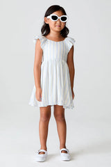 Girls Crocket Mini Dress