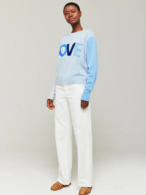 Love Colorblock Cashmere Sweater