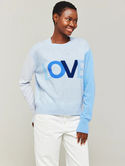 Love Colorblock Cashmere Sweater