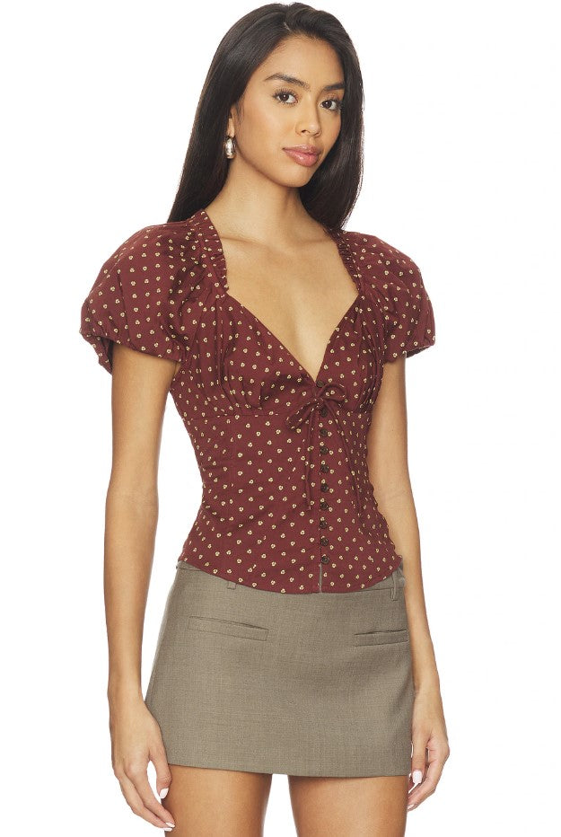 Summer Printed Blouse