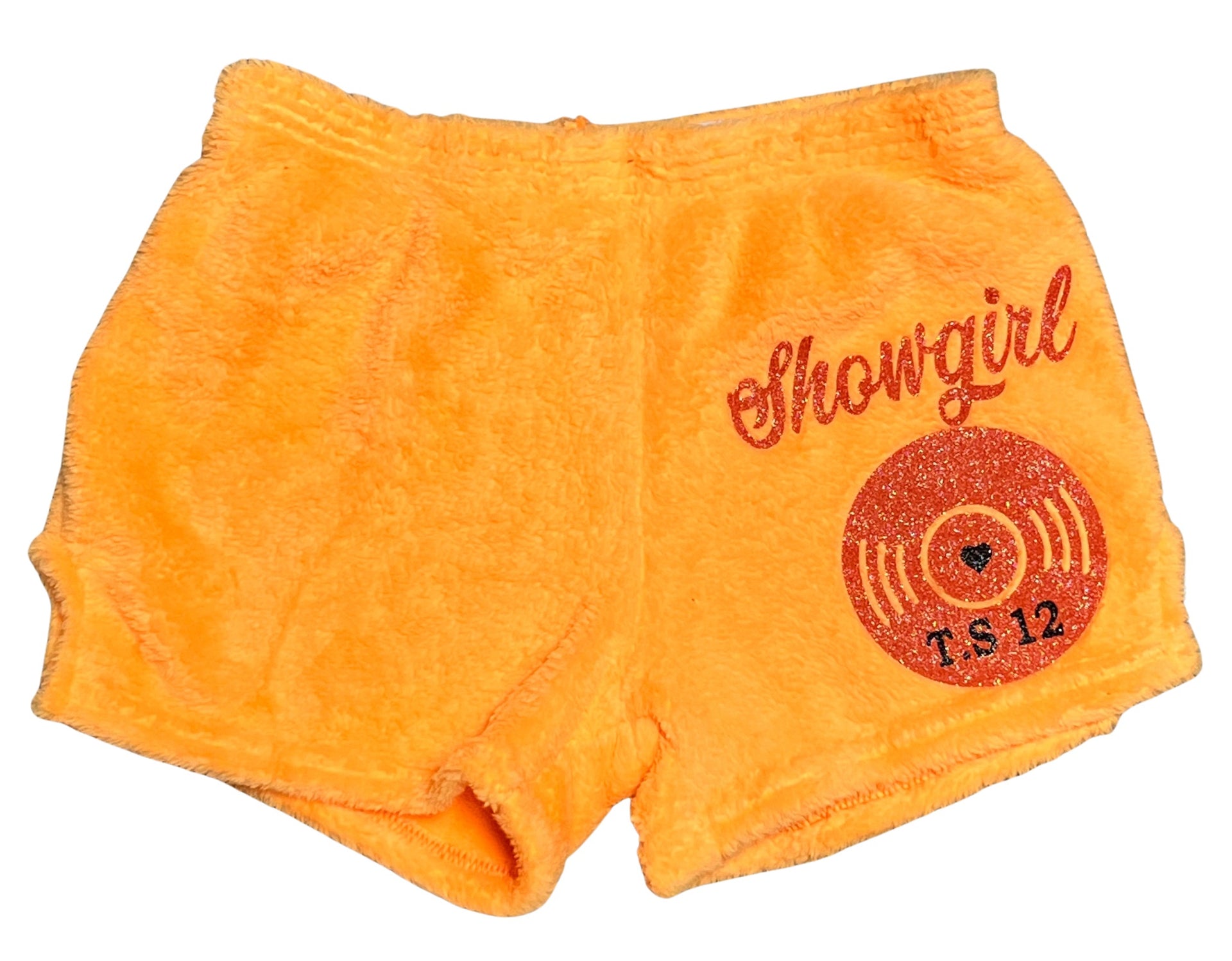 Girls Showgirl Fuzzy Shorts