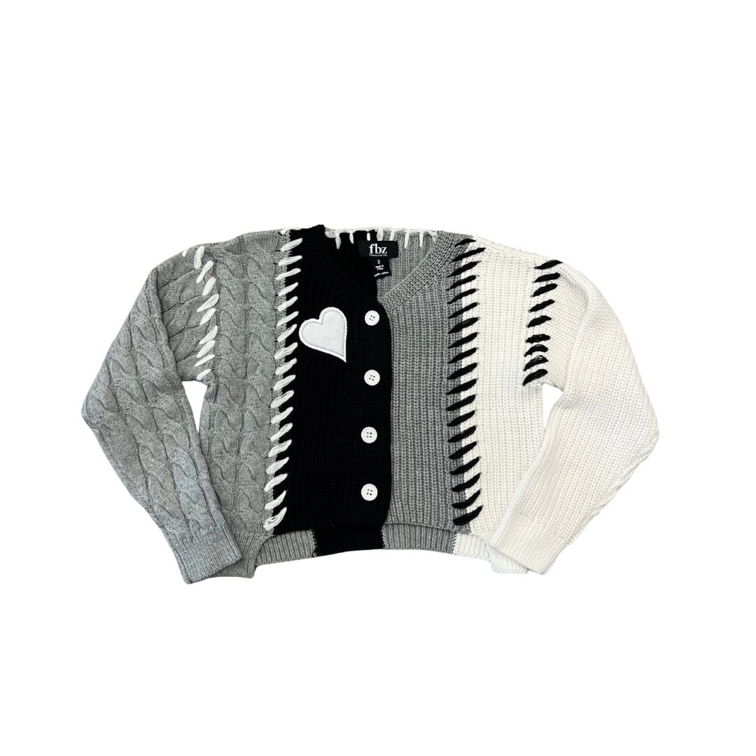Colorblock Cardigan Sweater