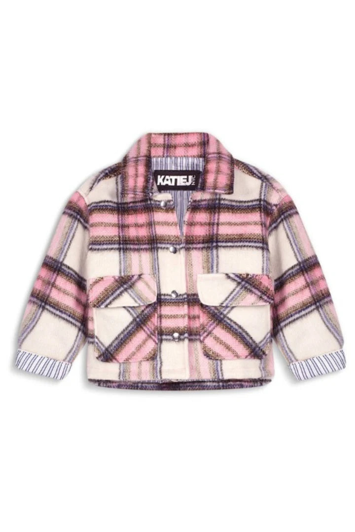 Jackie Plaid Shacket