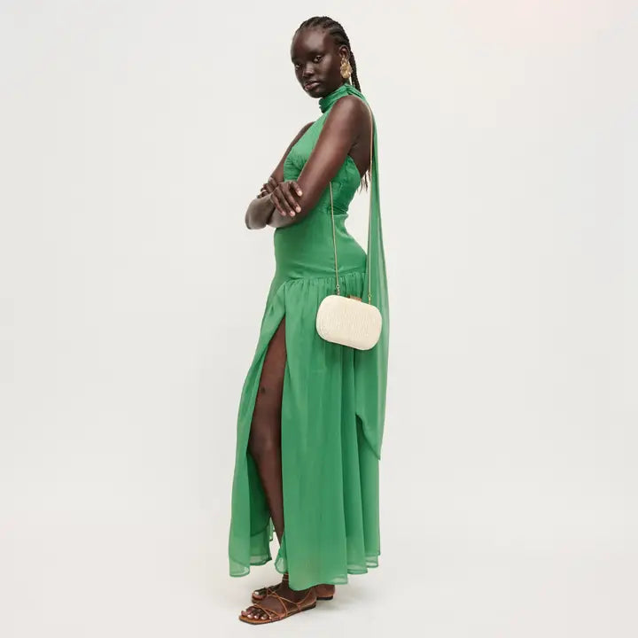 Alix Woven Clutch