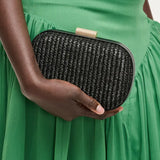Alix Woven Clutch