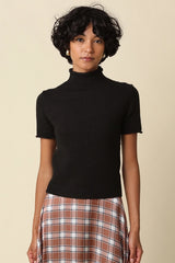Alani Mock Neck Knit Top