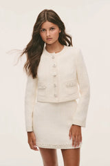 Tween Girls Alphie Tweed Jacket