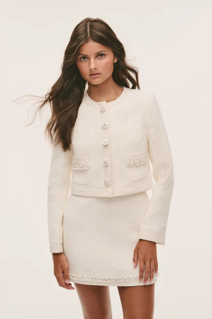 Tween Girls Alphie Tweed Jacket