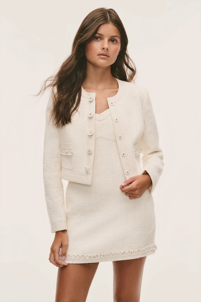 Tween Girls Alphie Tweed Jacket