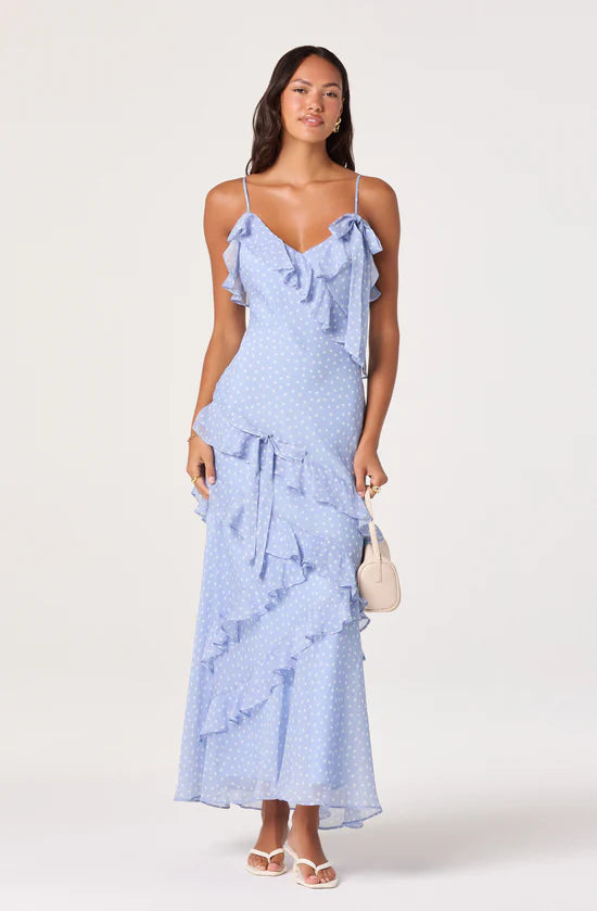Amiya Chiffon Maxi Dress