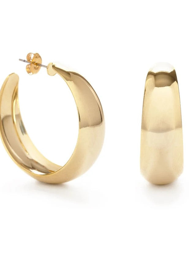 Angie Vintage Hoop Earrings