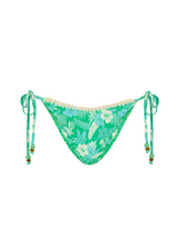 Crochet Dipped Cheeky Tie Bikini Bottom - Barefoot Breeze