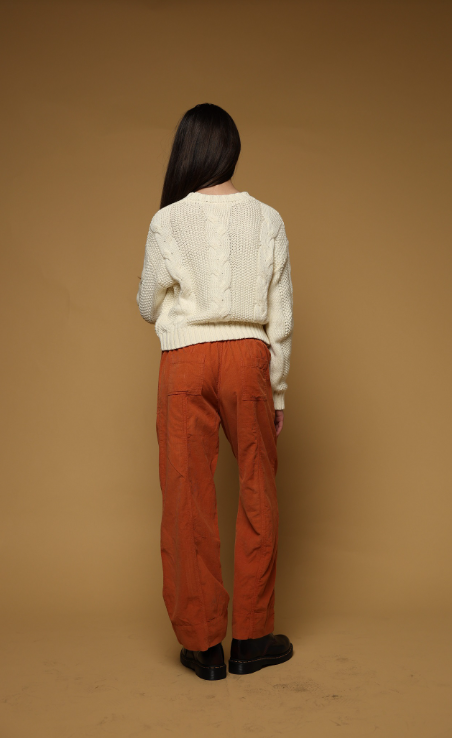 Girls Cable Sweater
