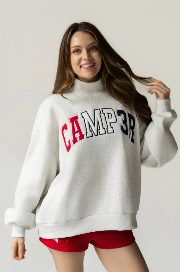 Camp3r USA Mockneck Sweatshirt