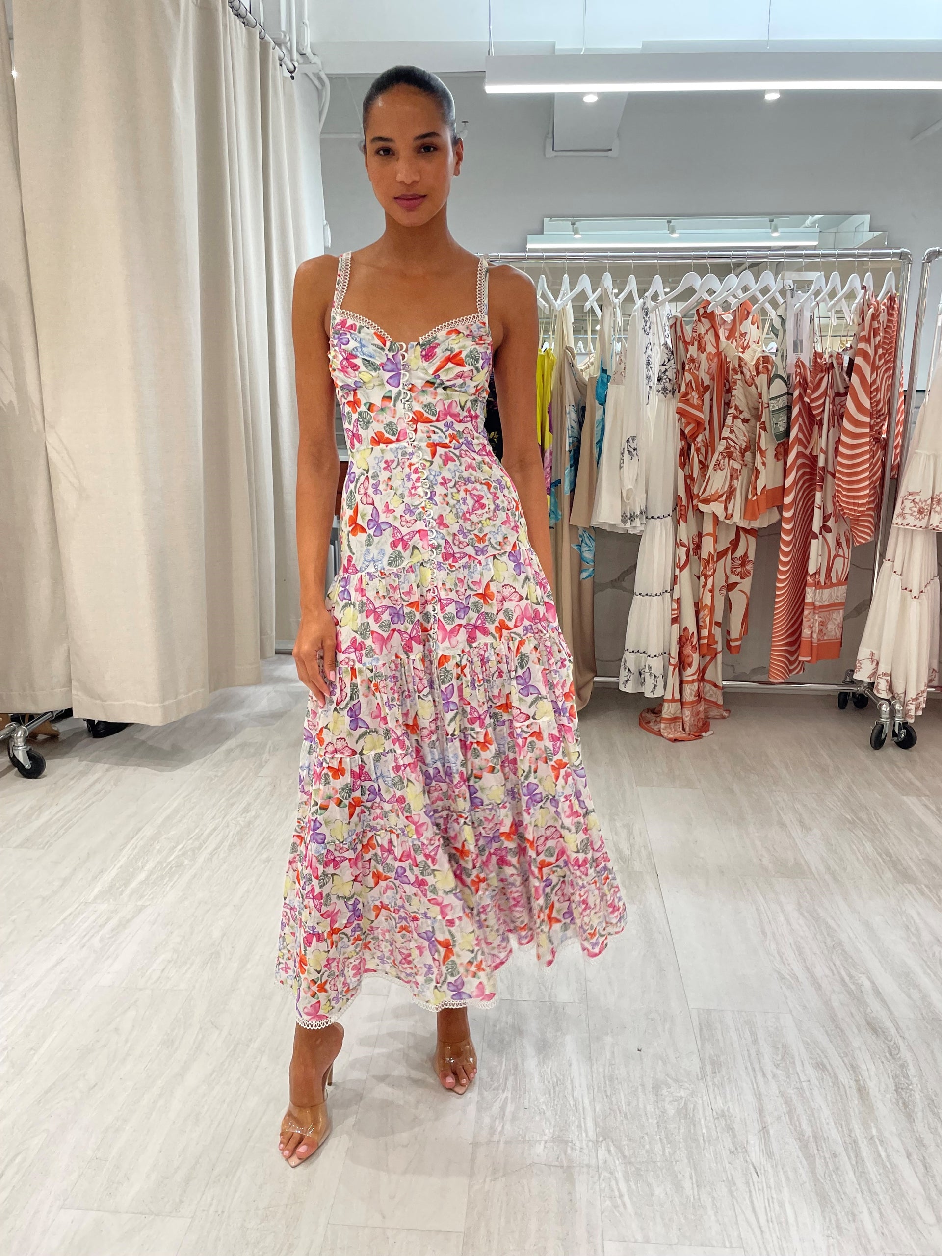 Melia Butterfly Maxi Dress