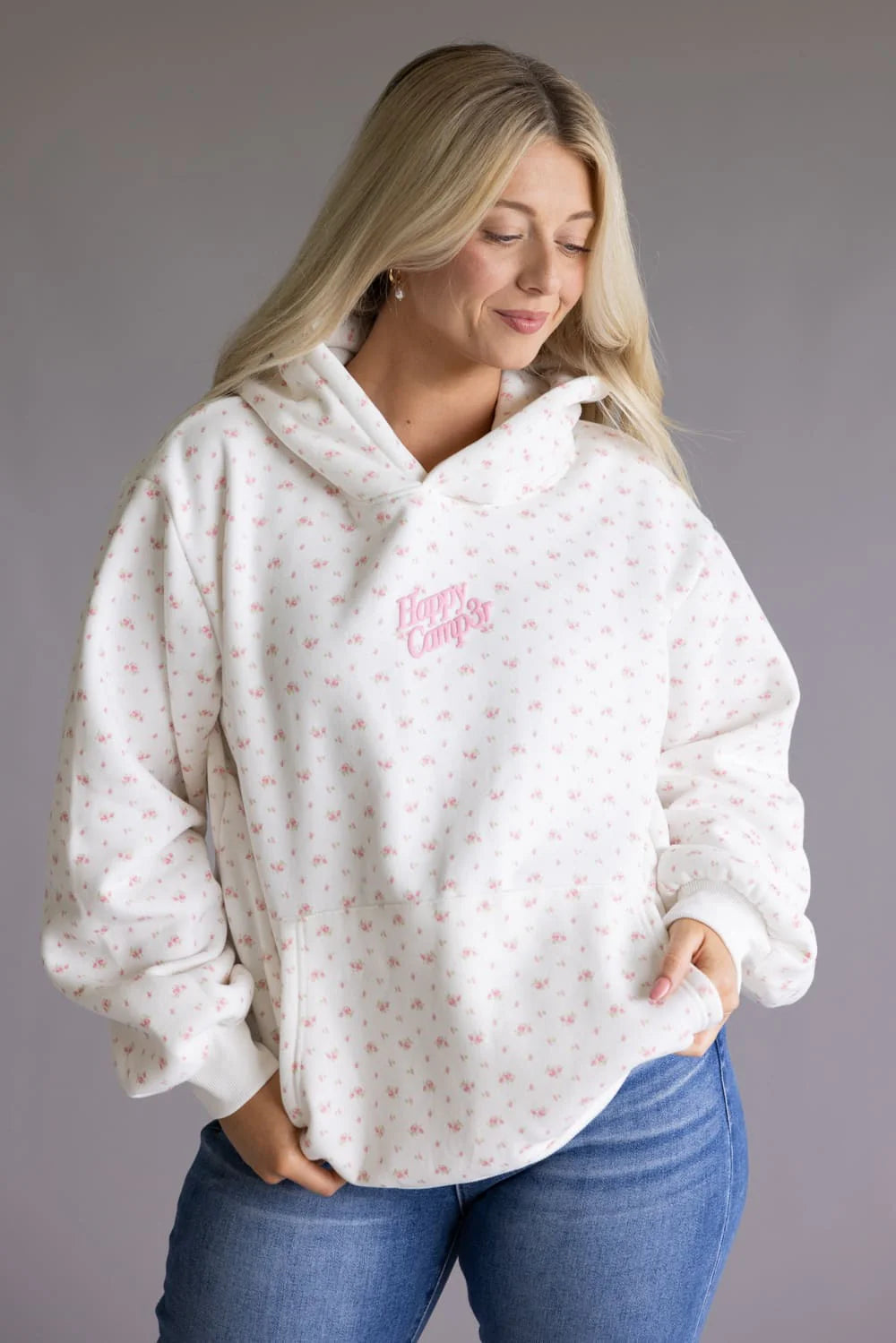 Garden Confetti Puff Core Hoodie