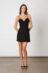 Tonal Floral Slip Dress