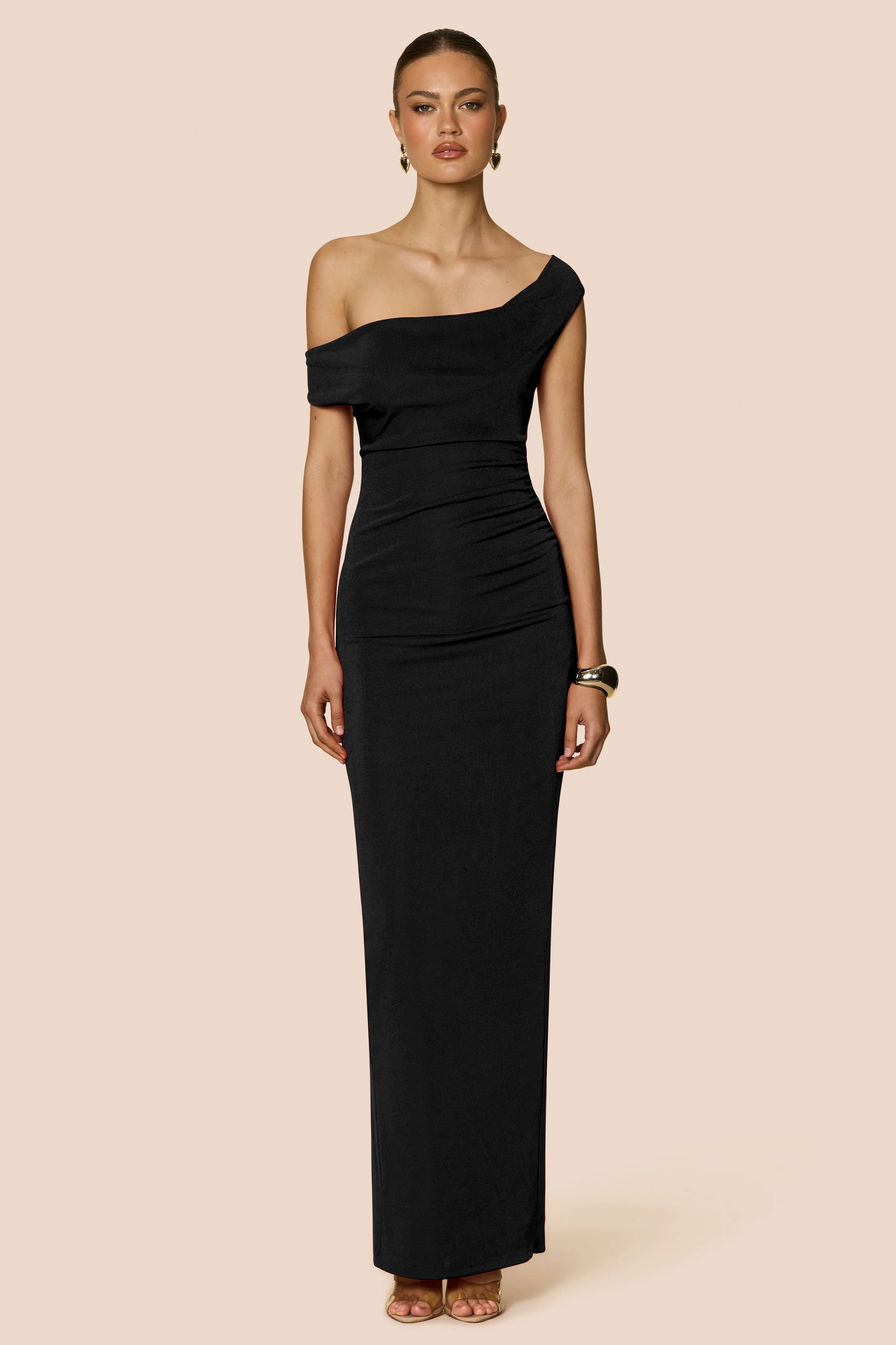 Crush Drape Maxi Dress