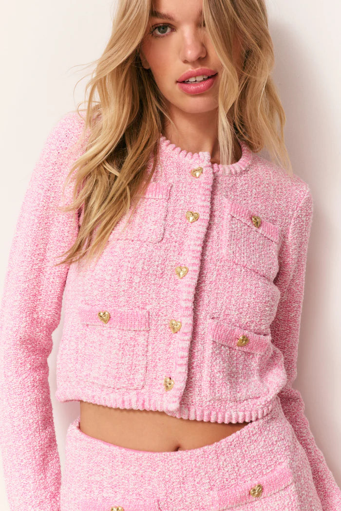 Delcie Cardigan & Ellianna Skirt Set