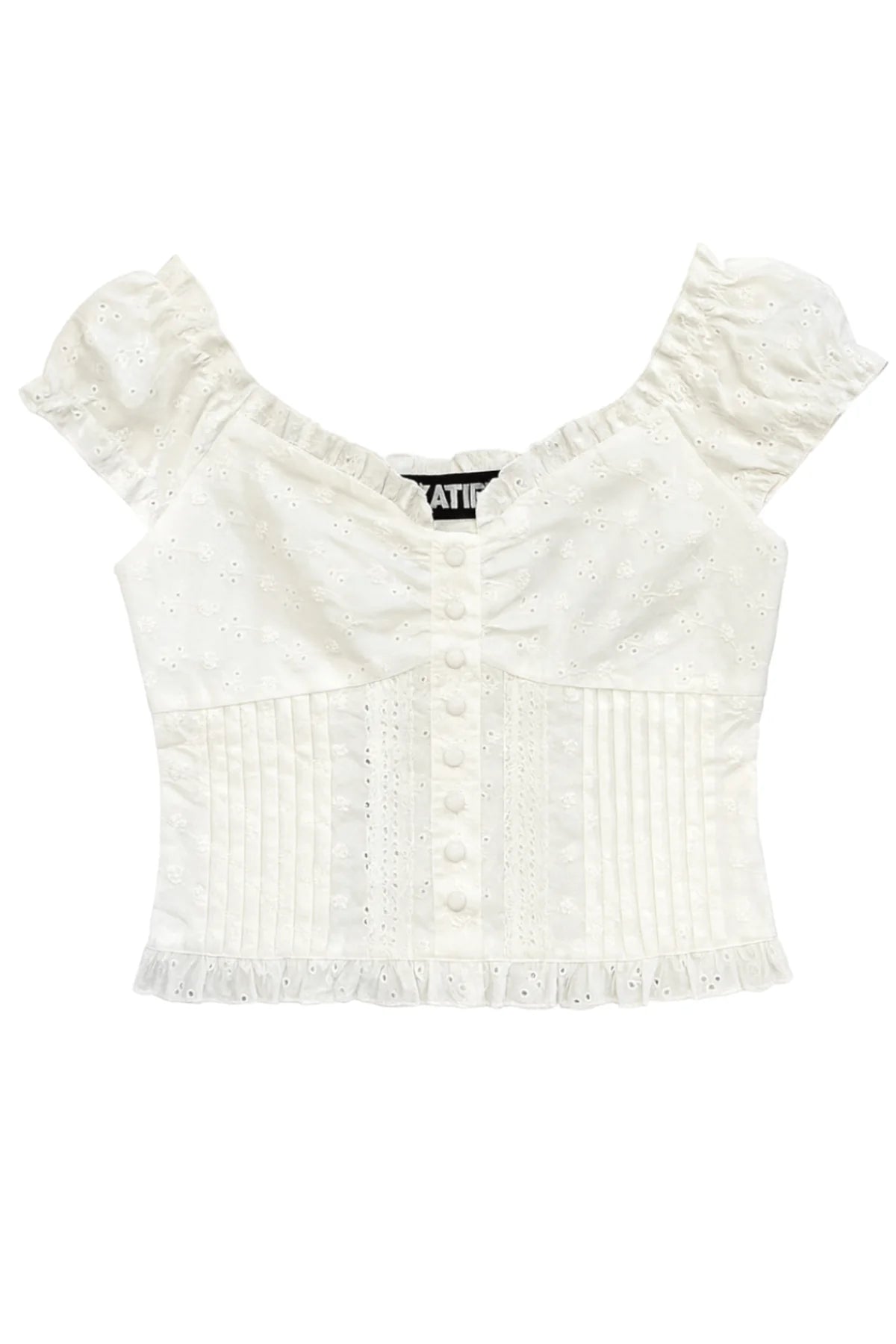 Girls Daphne Sweetheart Boho Top