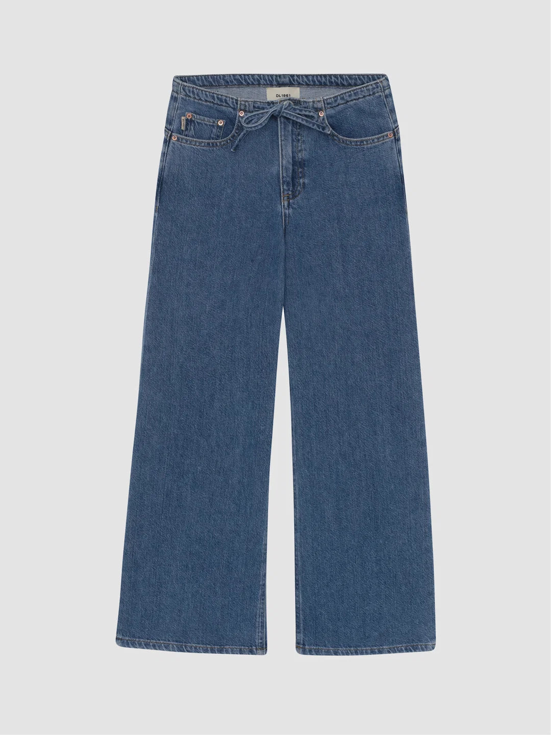 Girls Frankie Low-Slung Wide Leg Jeans - Denim Dream