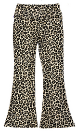 Girls Leopard Soft Flare Legging