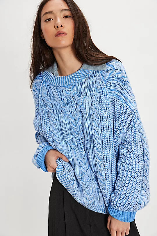 Frankie Cable Knit Sweater