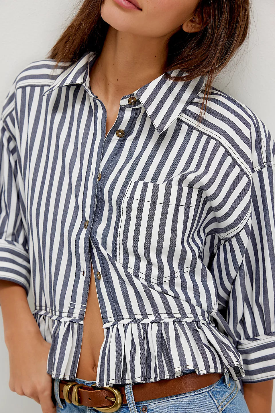 We The Free Bailey Stripe Shirt