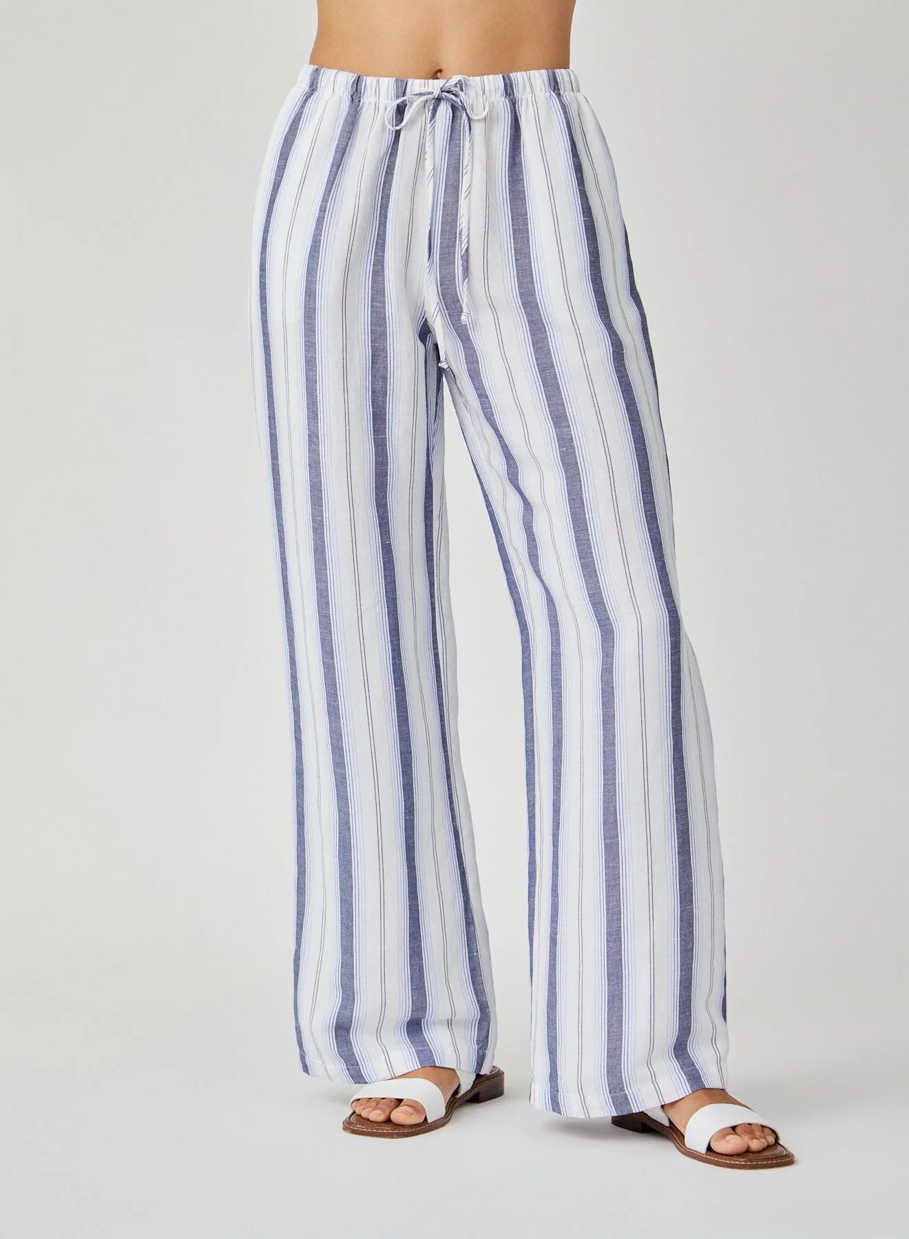 Easy Wide Leg - Coastal Ombre Stripe