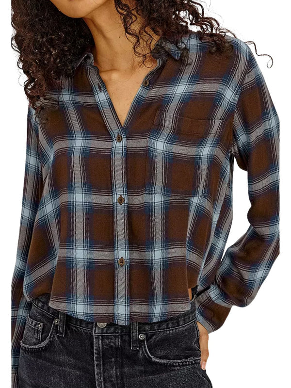 Malin Shirt - Espresso Indigo